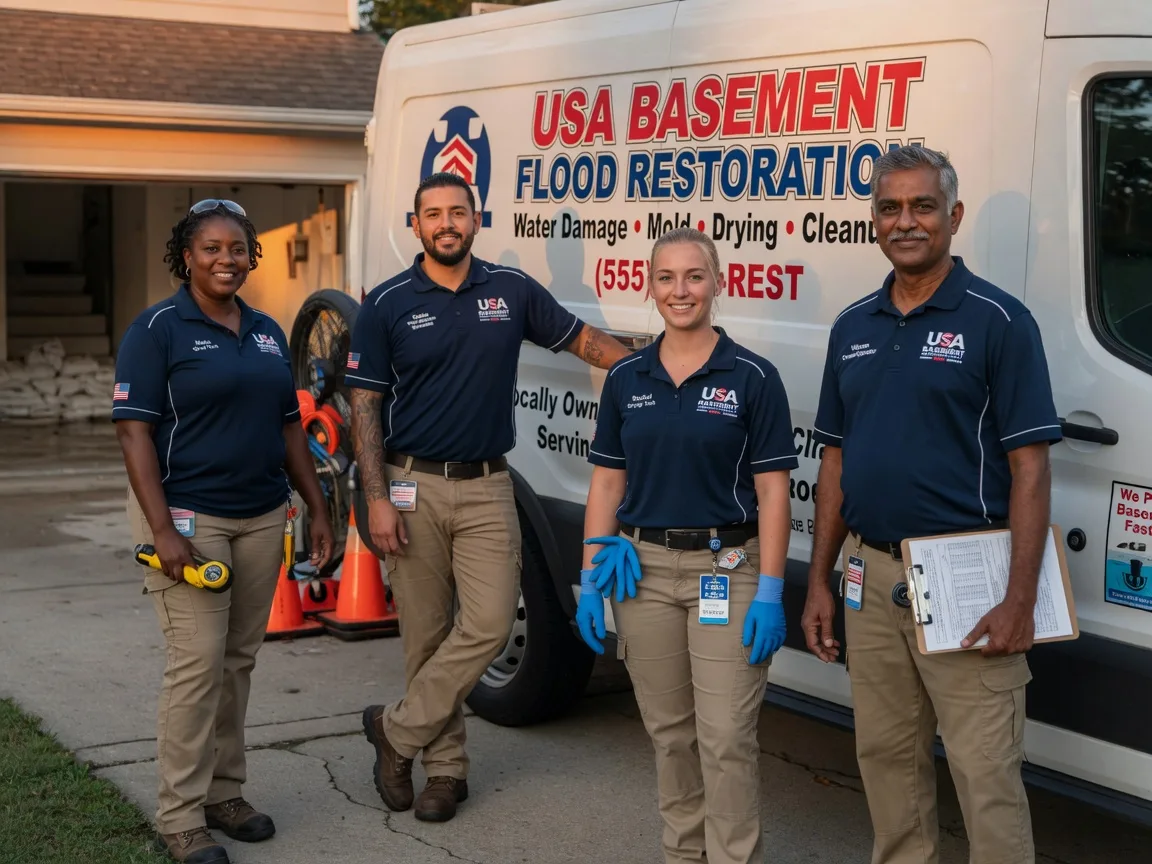 Basement Flood Cleanup company in Holabird, SD