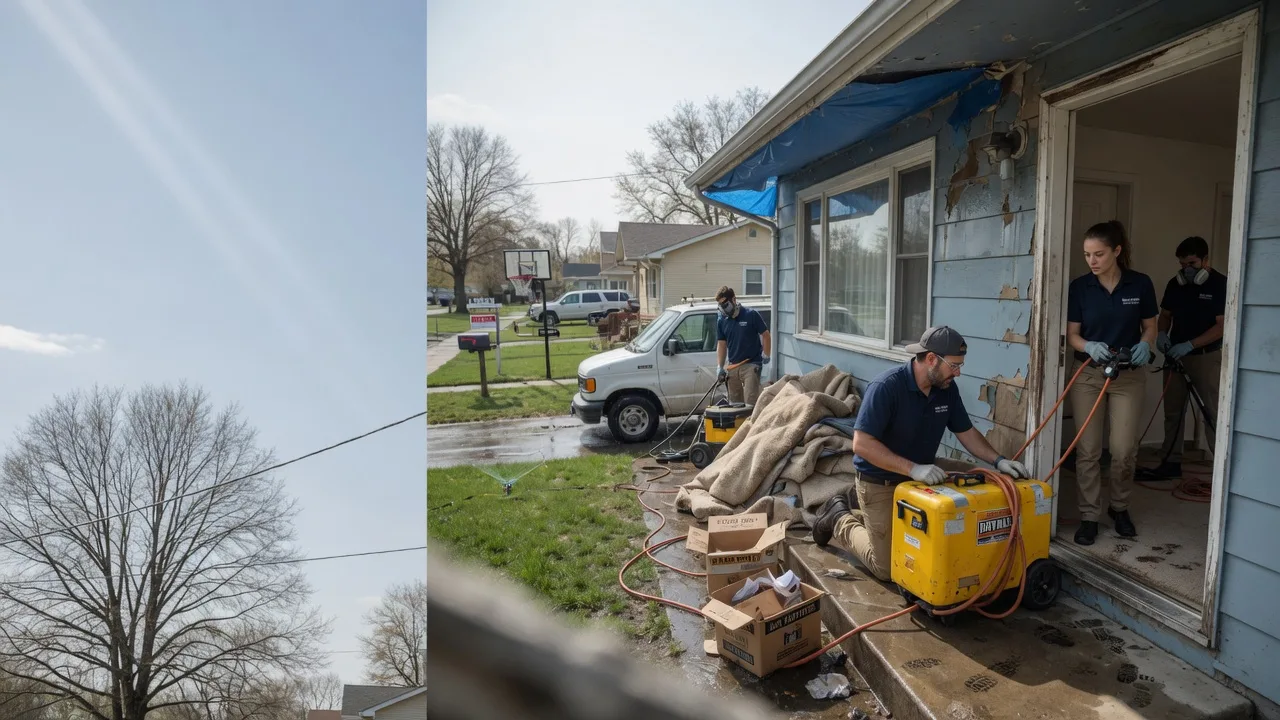 Basement Flood Cleanup in Holabird, SD near me